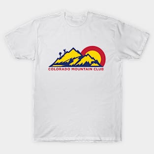 mountain design illustration colorfull T-Shirt